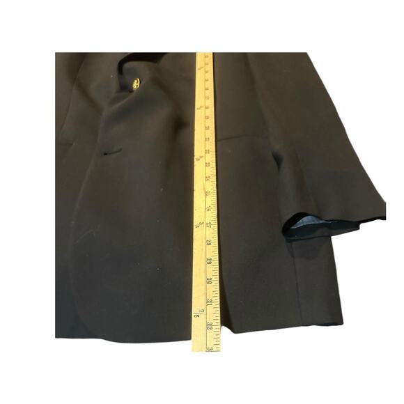 Jack Nicklaus Tournament Series Mens 44L Gold Button Black Blazer Sport Coat USA - Picture 6 of 7